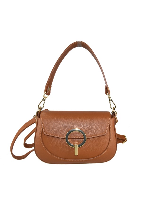 Woman leather shoulder bag - BO32835