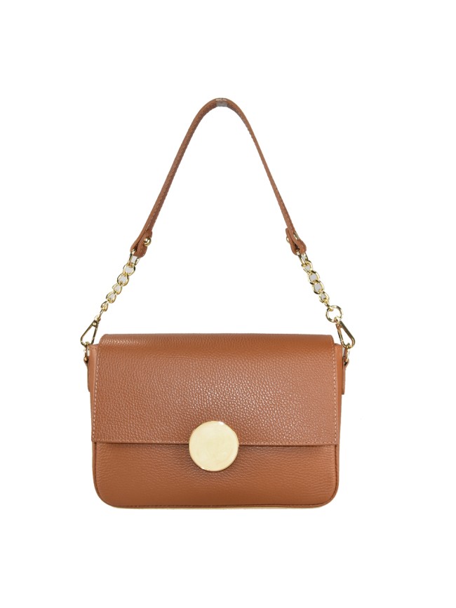 Woman leather shoulder bag - MU29832