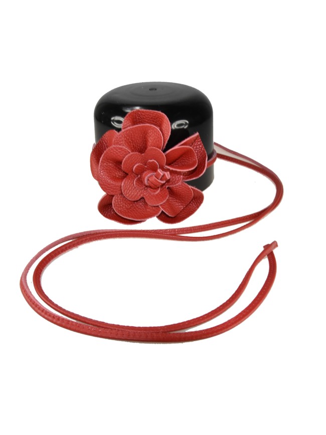 Woman flower leather belt - FC750