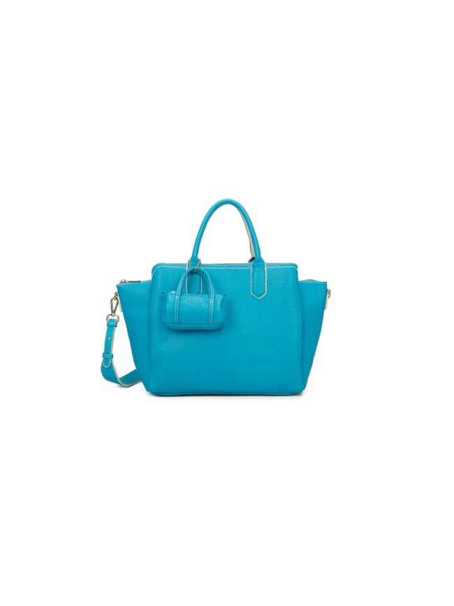 Borsa a mano donna in similpelle con tracolla - PF493