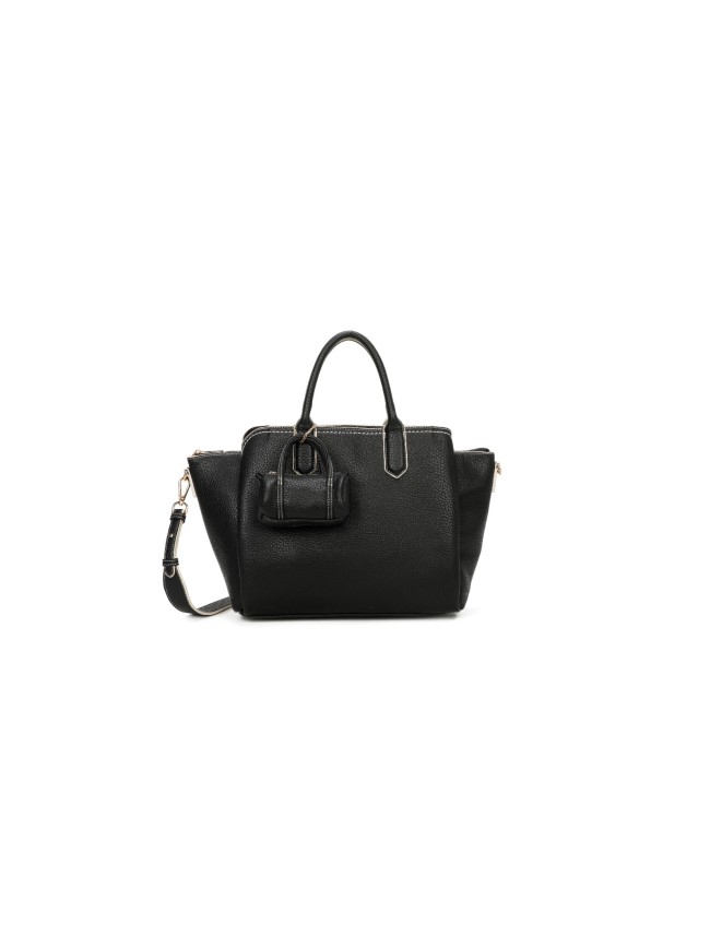 Borsa a mano donna in similpelle con tracolla - PF493