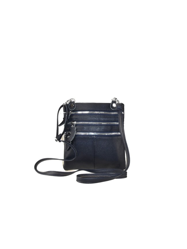 Leather bag with shoulder strap - MF782