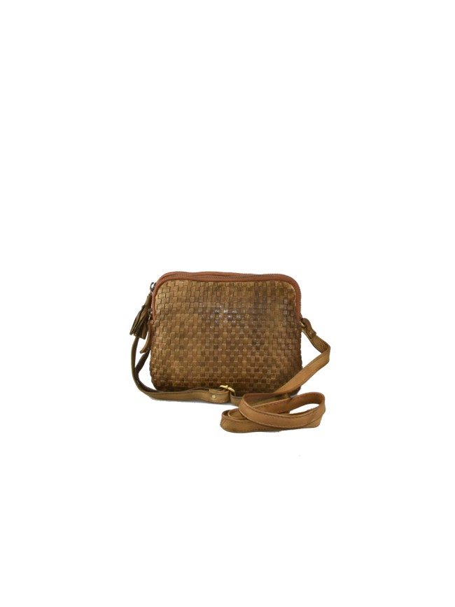 Borsa tracolla in pelle vintage - 043