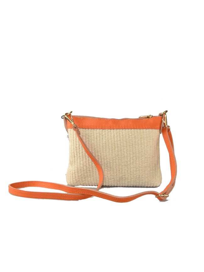 Woman textile shoulder bag - pochette - GR14816