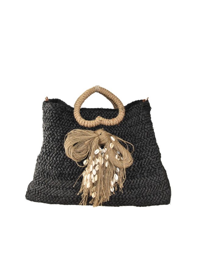 Woman straw beach bag - 80311