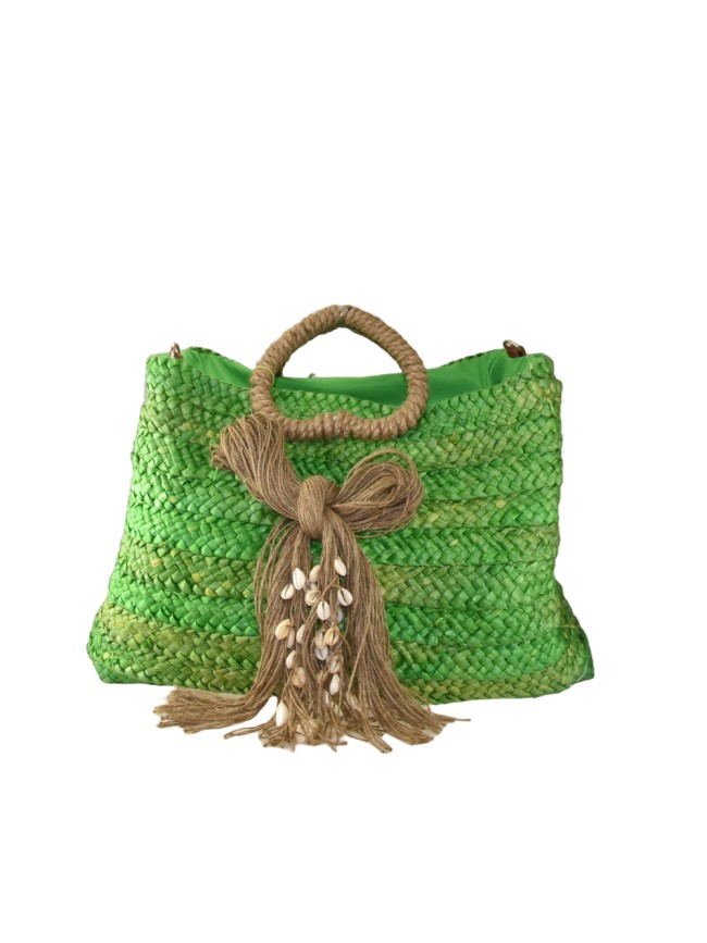 Woman straw beach bag - 80311