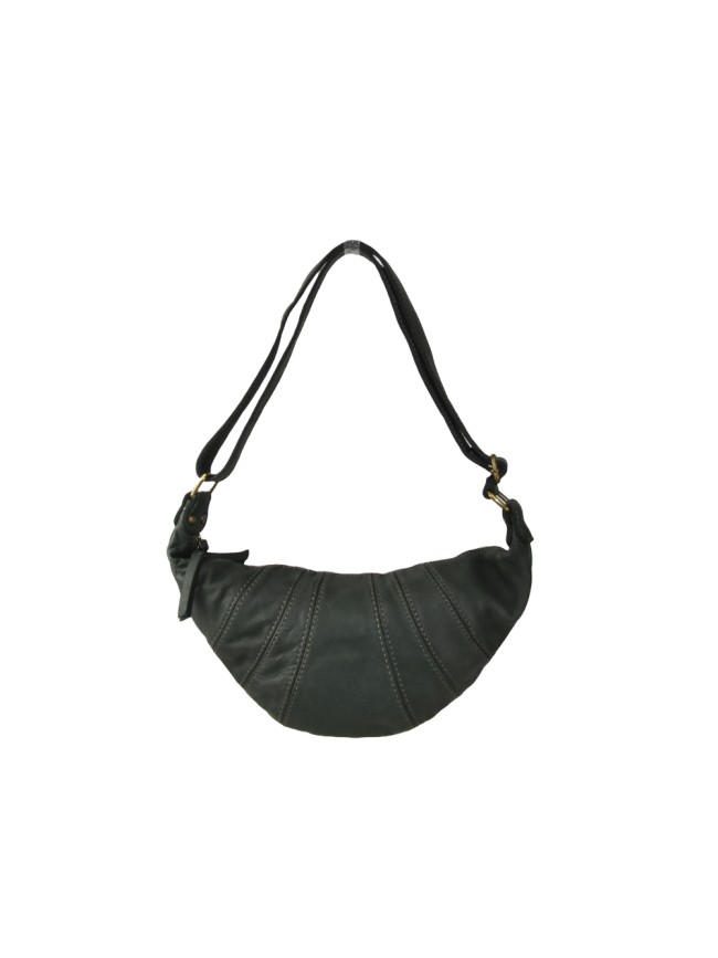 Woman vintage leather hand & shoulder bag - NJ42846