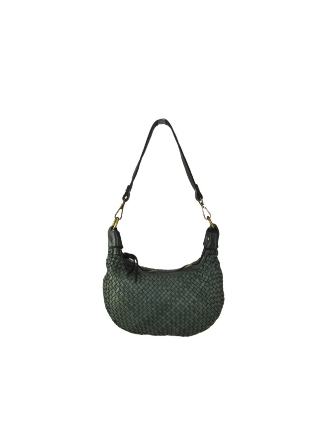 Borsa donna a spalla in vera pelle vintage - SJ38842