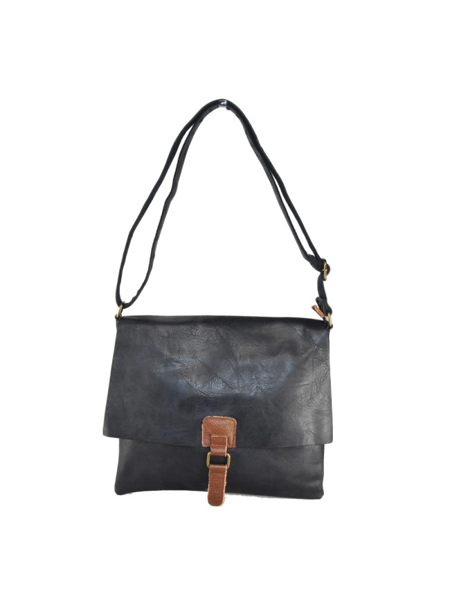 Unisex eco-leather shoulder bag - PB601