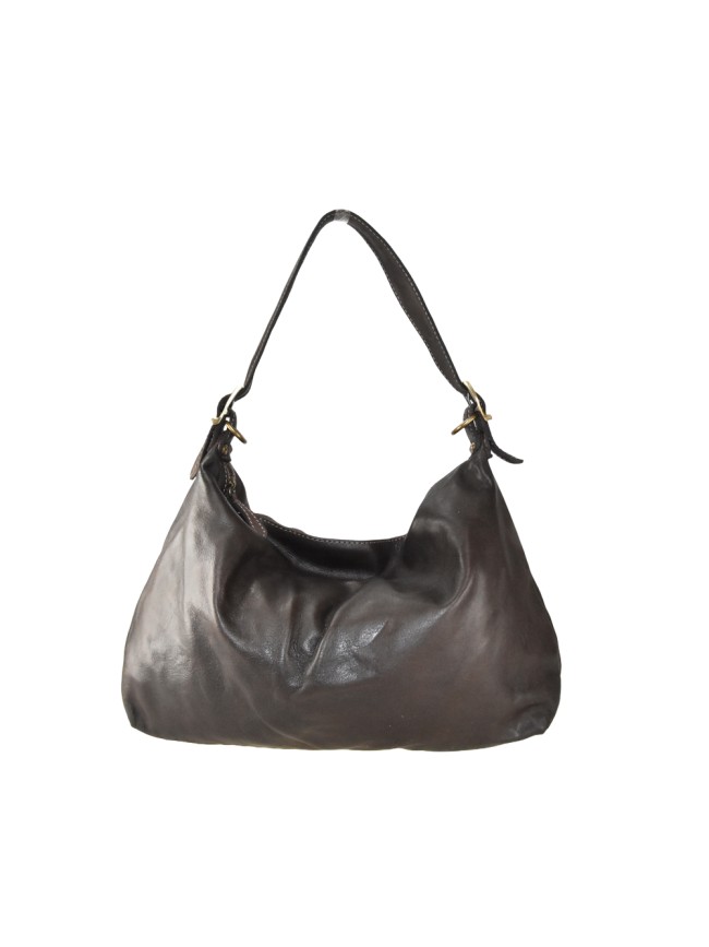 Borsa donna a spalla in vera pelle vintage - YL49854