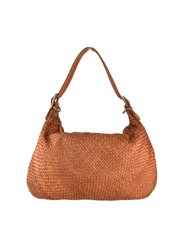 Woman washed leather bag - SY55861