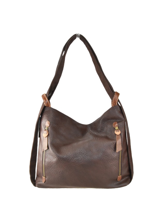 Convertible shoulder bag in backpack - PB593