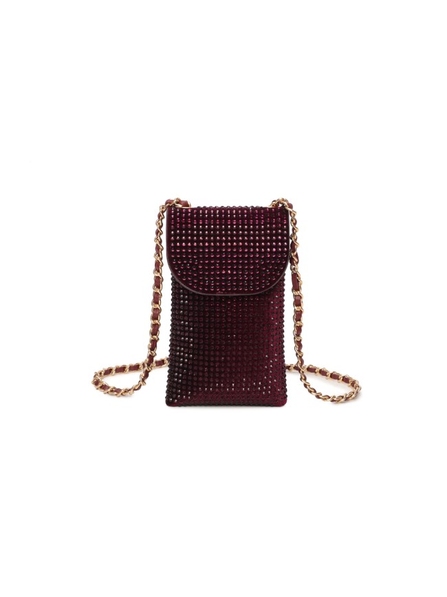 Woman leather mobile pochette - PF631