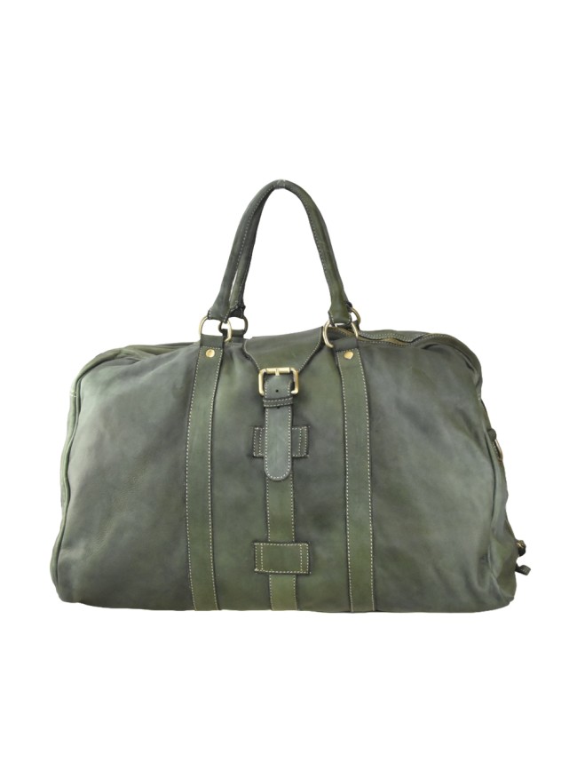 Unisex vintage leather travel bag - BL85894