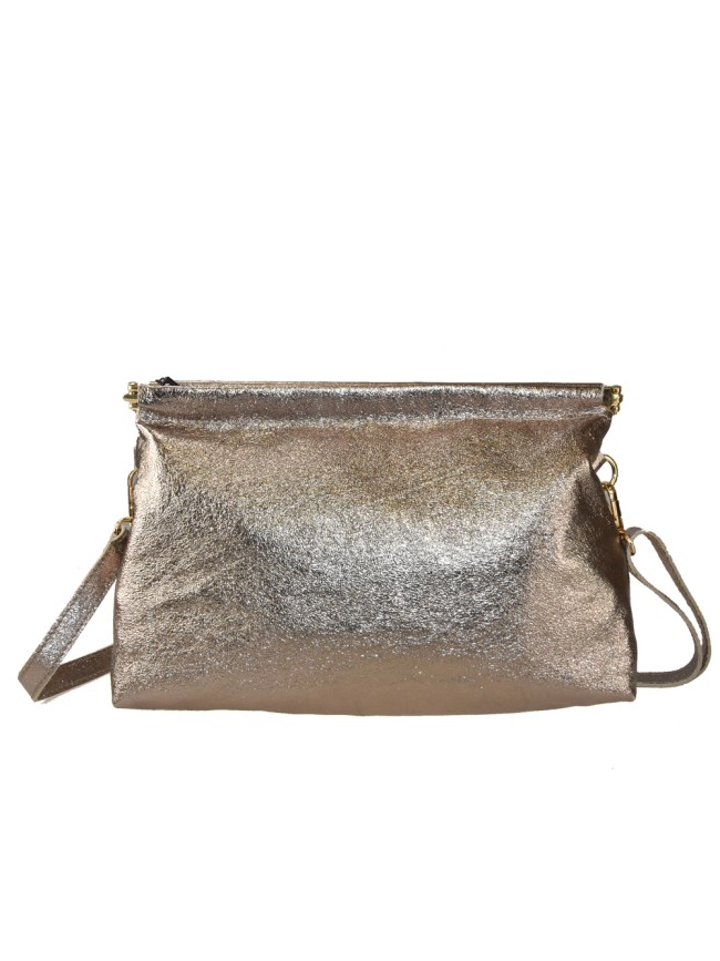 Leather handbag with shoulder strap - PP23825