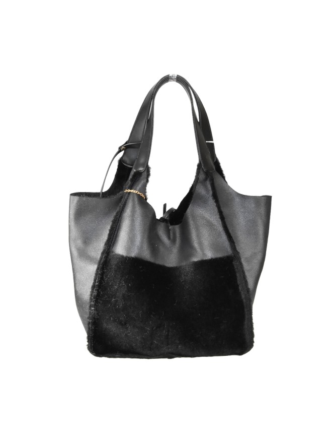 Woman synthetic leather bag - BO415