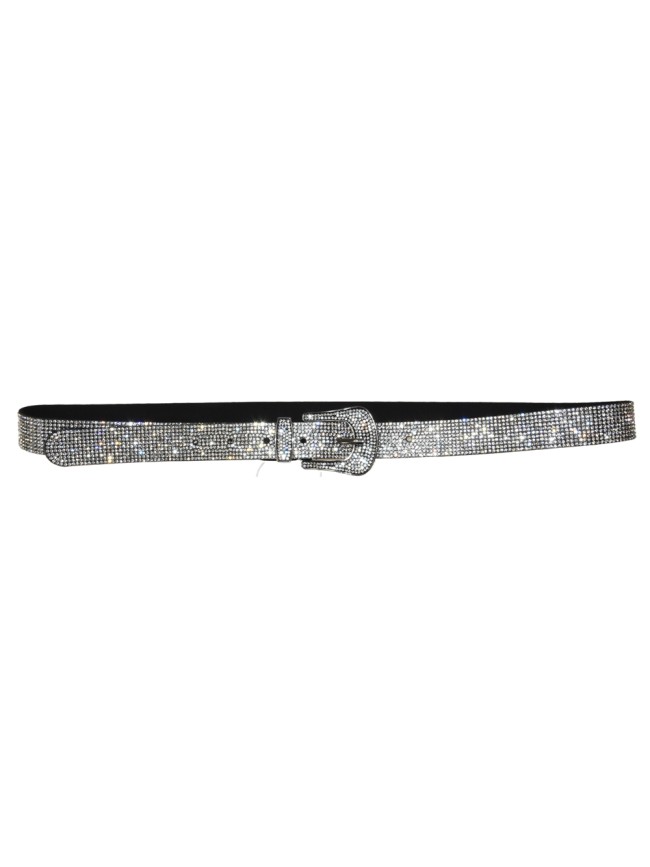 Cintura donna in PU con strass - CT1800