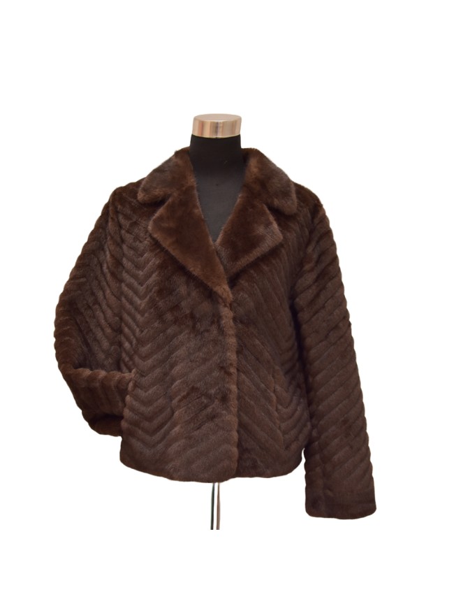 Synthetic fur jacket - GA901