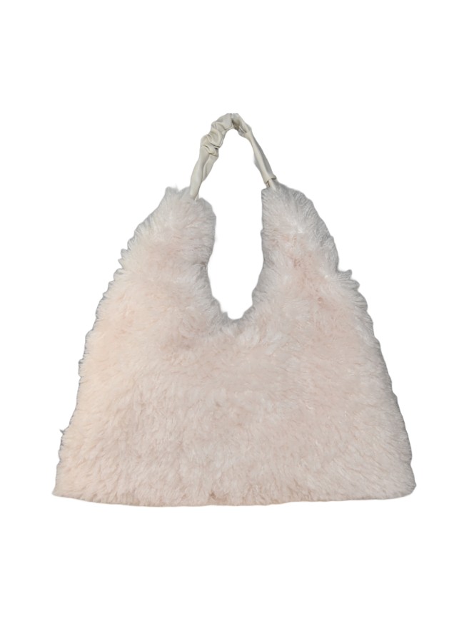 Woman synthetic fur leather bag - DW32