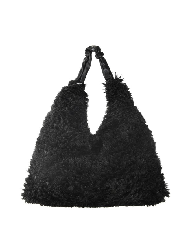 Woman synthetic fur leather bag - DW32