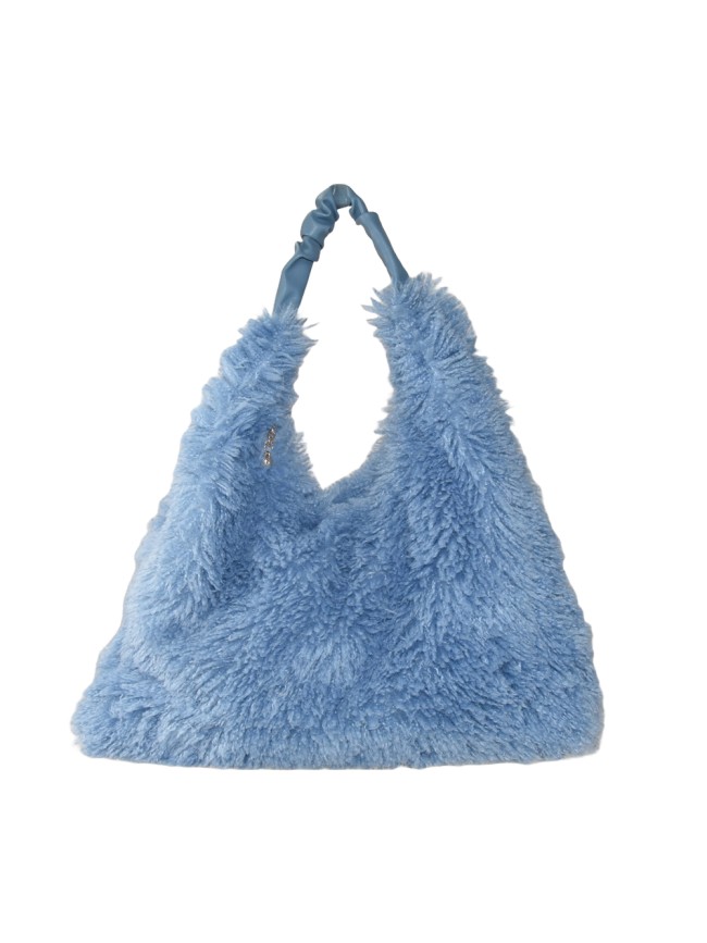 Woman synthetic fur leather bag - DW32