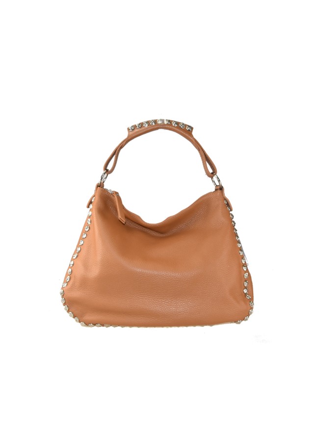 Woman leather shoulder bag - BD39843