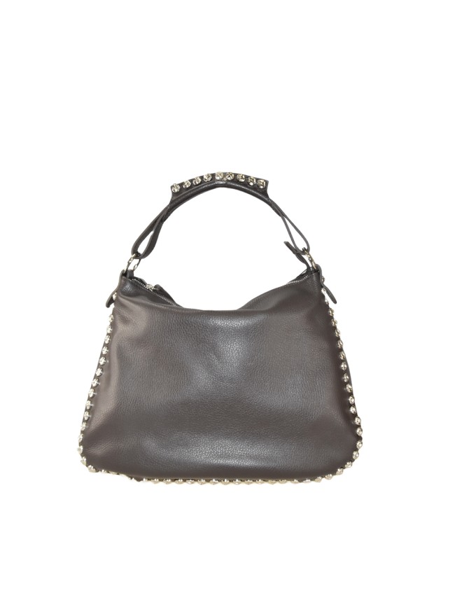 Woman leather shoulder bag - BD39843