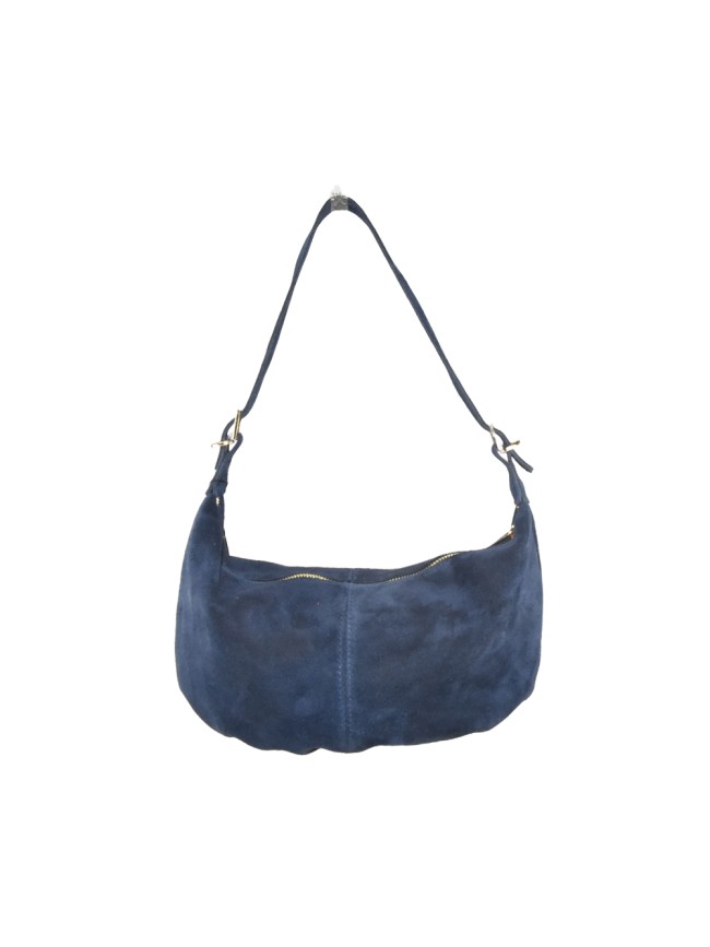 Woman suede leather shoulder bag - AS25827