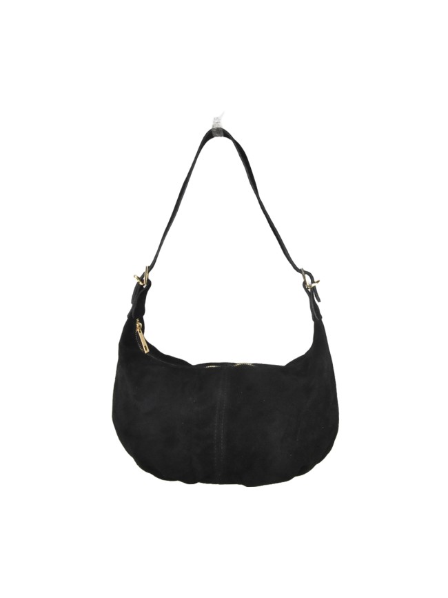 Woman suede leather shoulder bag - AS25827