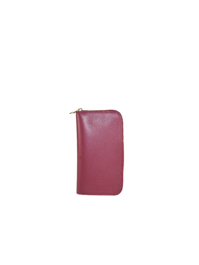 Woman leather wallet made Italy - LX12814