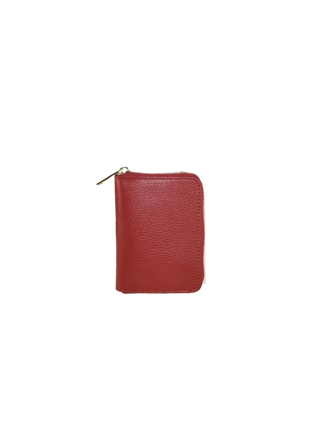 Woman leather wallet made Italy - LX11812