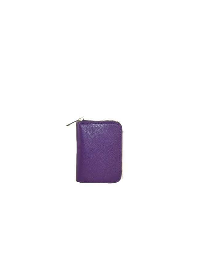 Woman leather wallet made Italy - LX11812