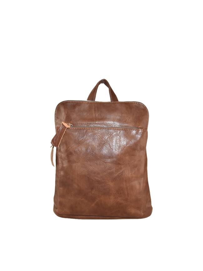 Woman backpack - shoulder synthetic leather bag - PB716