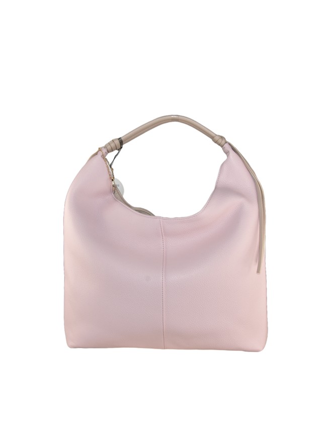 Woman bicolor synthetic leather bag - 704-2