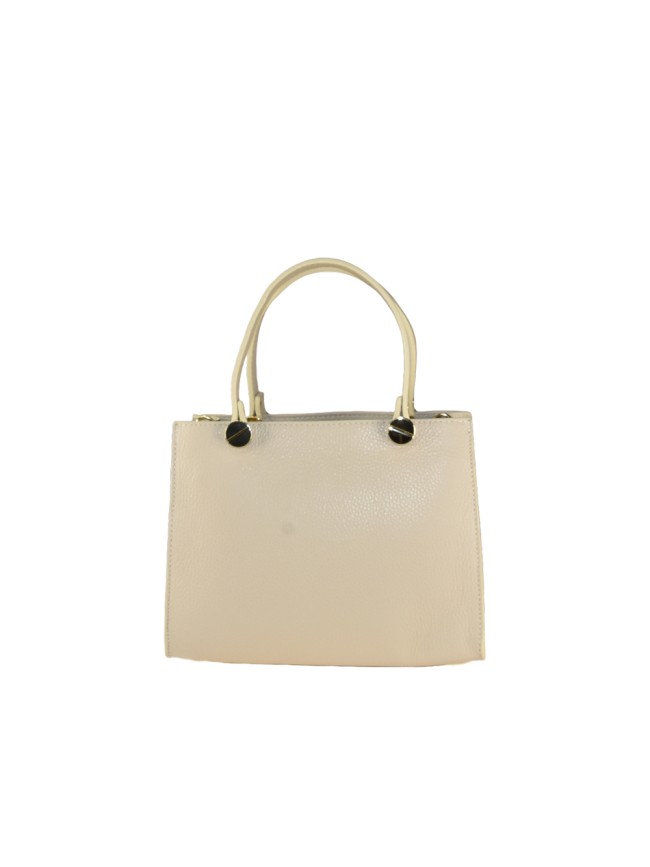 Leather handbag with shoulder strap - DG32835