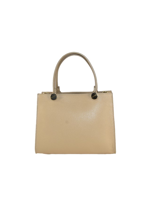 Leather handbag with shoulder strap - DG32835