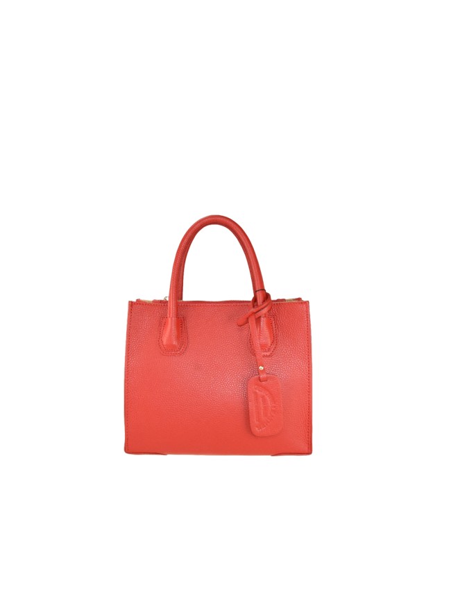 Leather hand bag 100% made Italy - ML35838