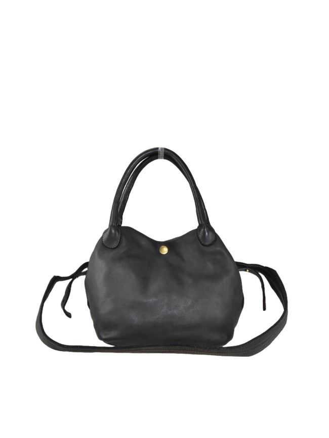 Woman vintage leather hand & shoulder bag - LT48853