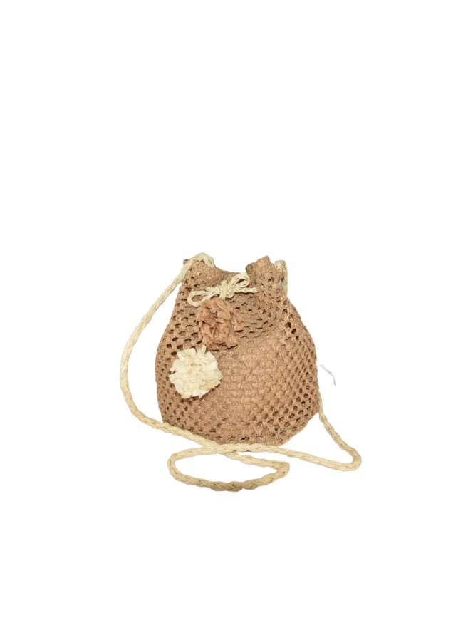 Woman textile shoulder bag - BO2206