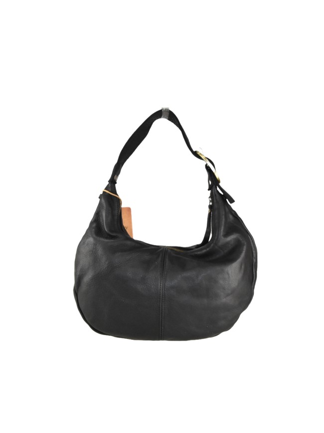 Woman vintage leather hand & shoulder bag - FL48853