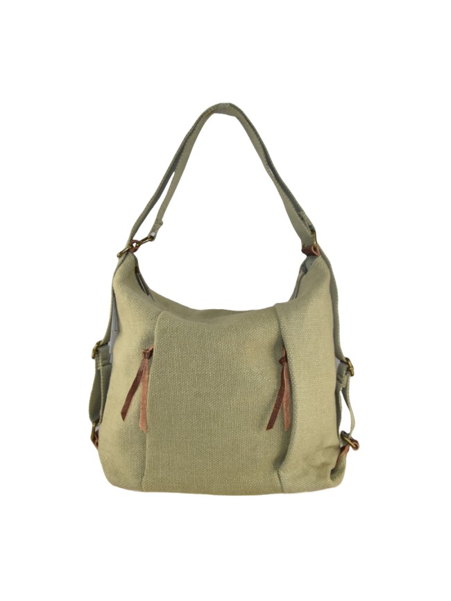 Woman Kanvas shoulder bag/ backbag - 6202