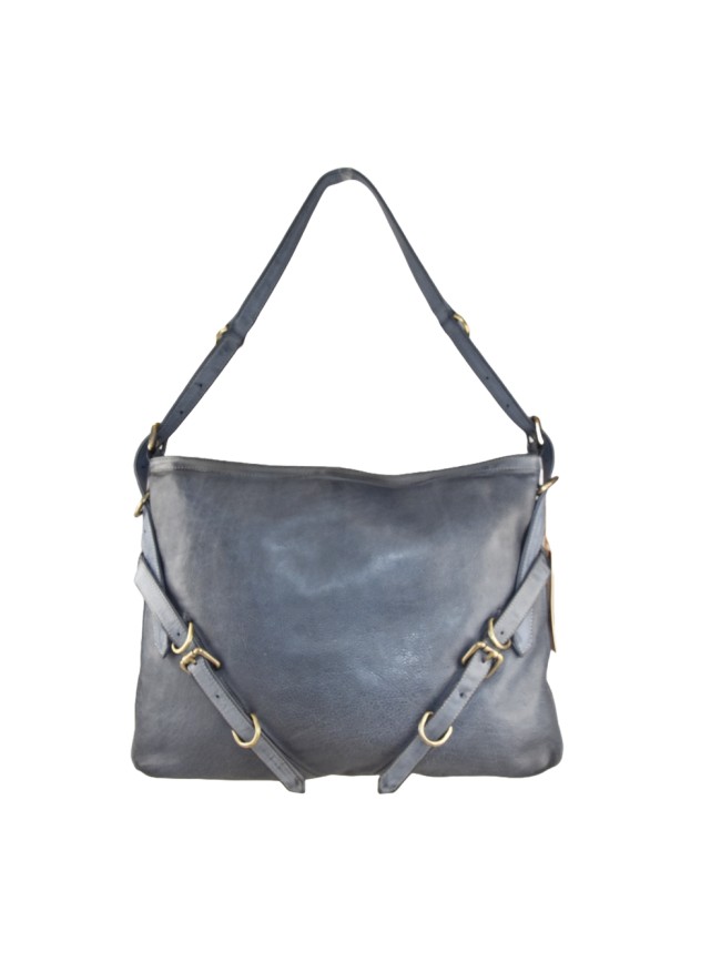 Woman vintage leather shoulder bag - UN85894