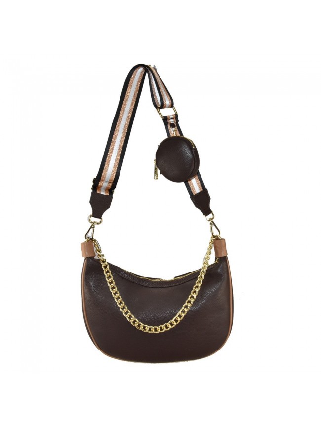 Woman leather shoulder bag - YJ35838