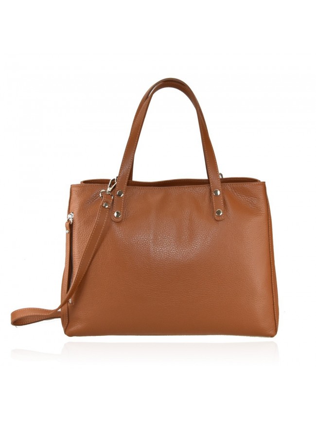 Woman leather shoulder bag - CS39843