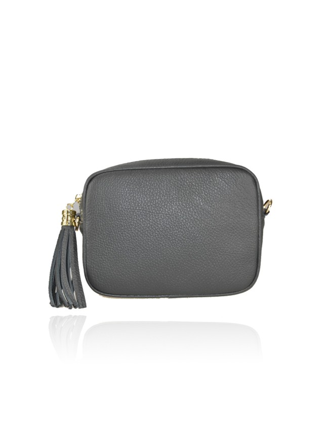 Leather bag with shoulder strap -JL16818