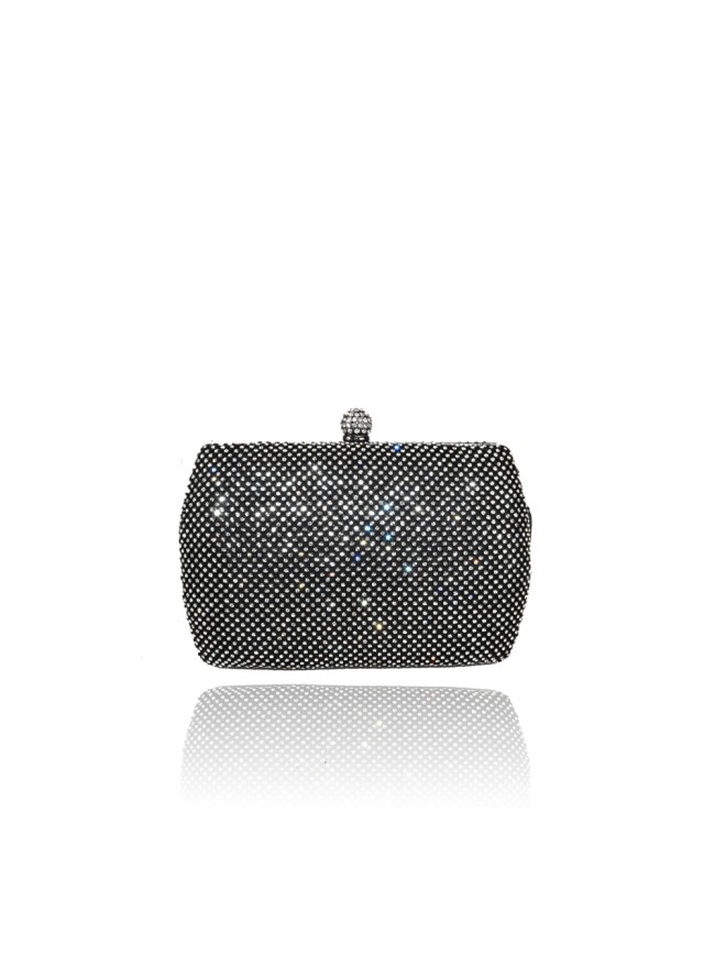 Woman shoulder clutch with strass - 1185