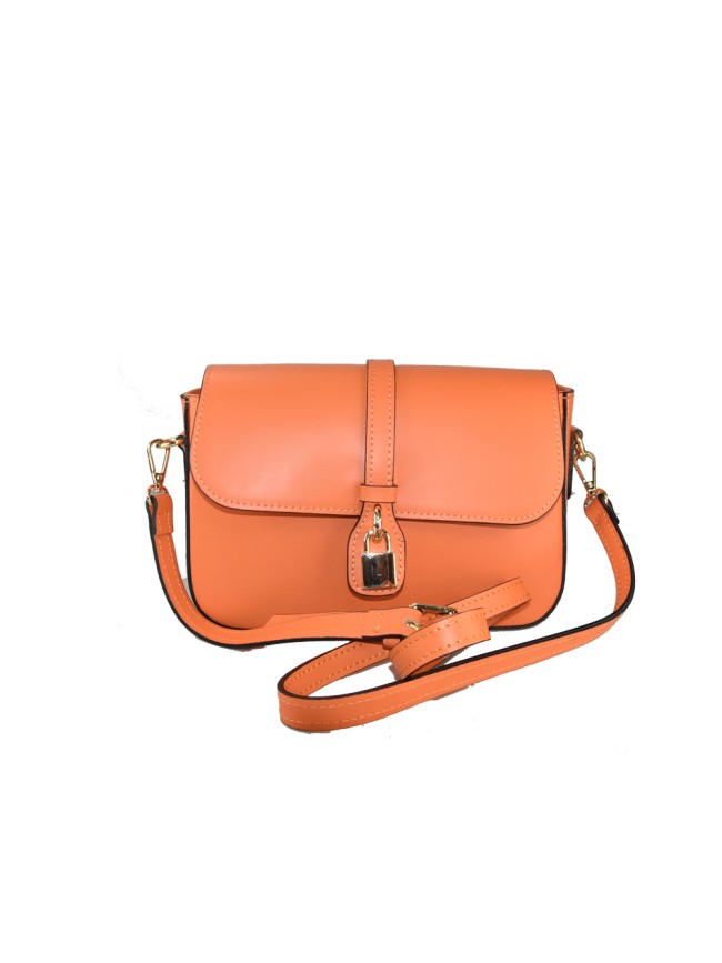 Leather bag with shoulder strap - LH32835